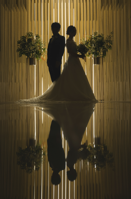 ウェディングも家族とわんこと♪